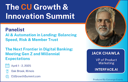 Jack Chawla explores AI in lending and Gen Z expectations in digital banking at CU Summit Jack Chawla presenting on AI in lending and digital banking for new generations