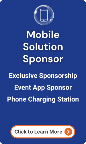 Sponsor Benefits include Event App Sponsor and Phone Charging Station