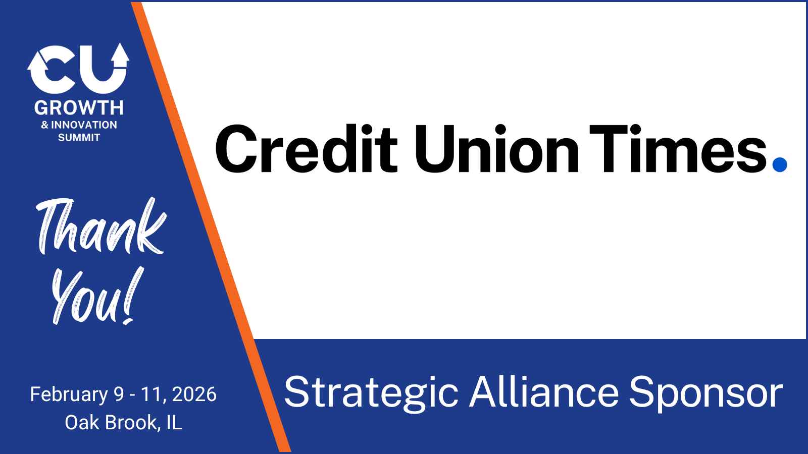 Official announcement of CU Times returning as a valued Strategic Alliance Sponsor for CUGI 2026