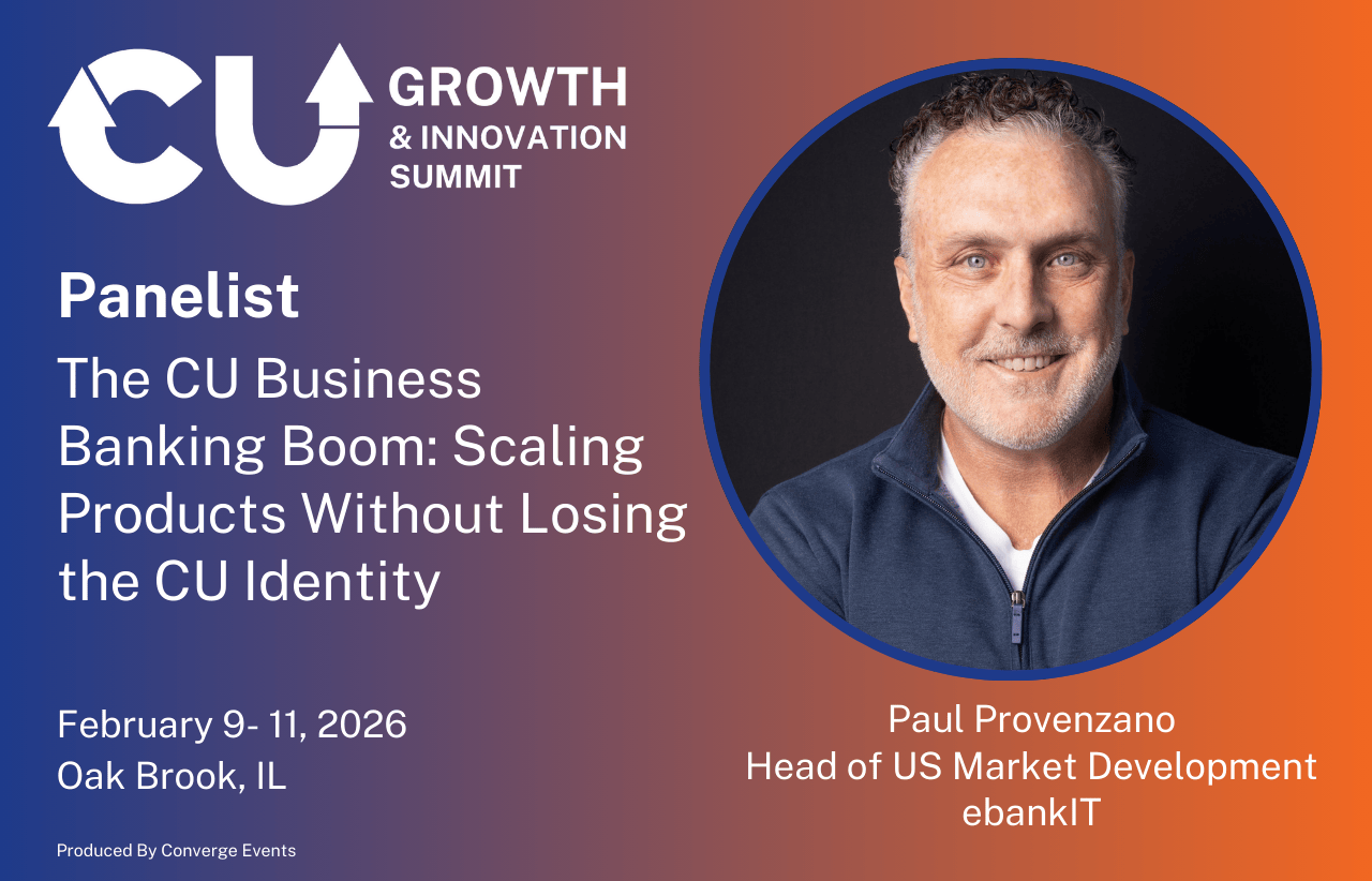 Paul Provenzano CUGI26 Speaker Announcement Paul Provenzano as a confirmed panelist for the 2026 Credit Union Growth & Innovation Summit